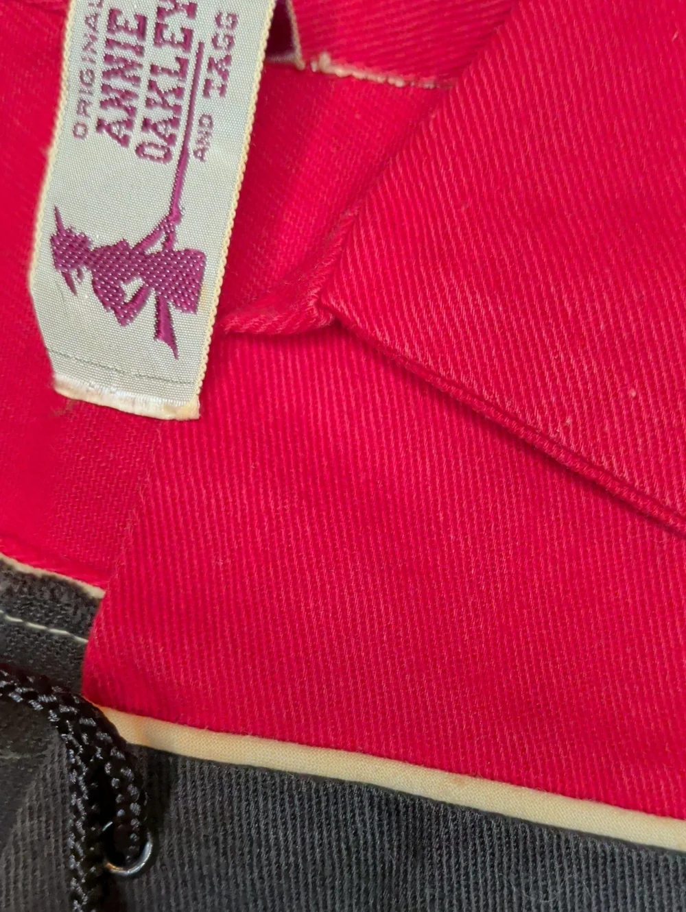 Vintage 50s Original Annie Oakley And Tagg Childs Shirt Trademark Collectible